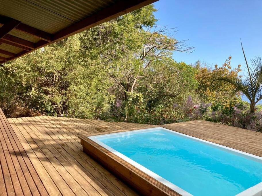 Cottage Chaleureux Avec Vue Mer Et Piscine Сен-Лё Экстерьер фото